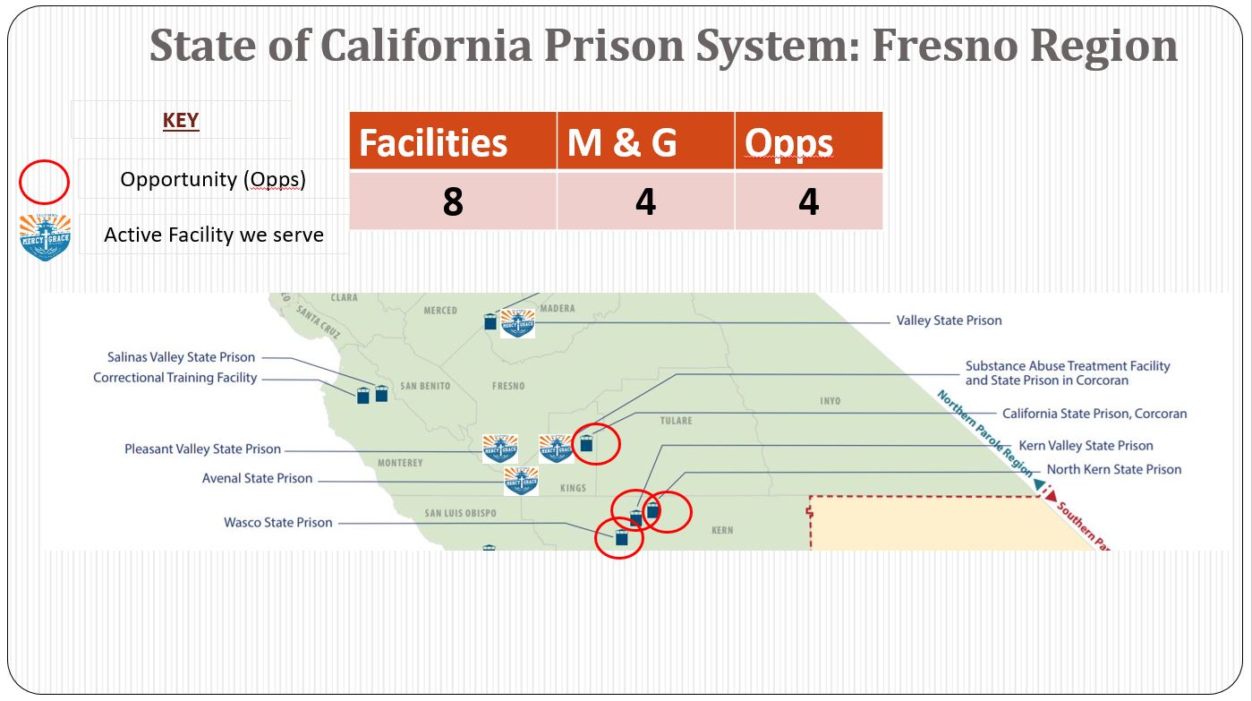 Cdcr Prison Map