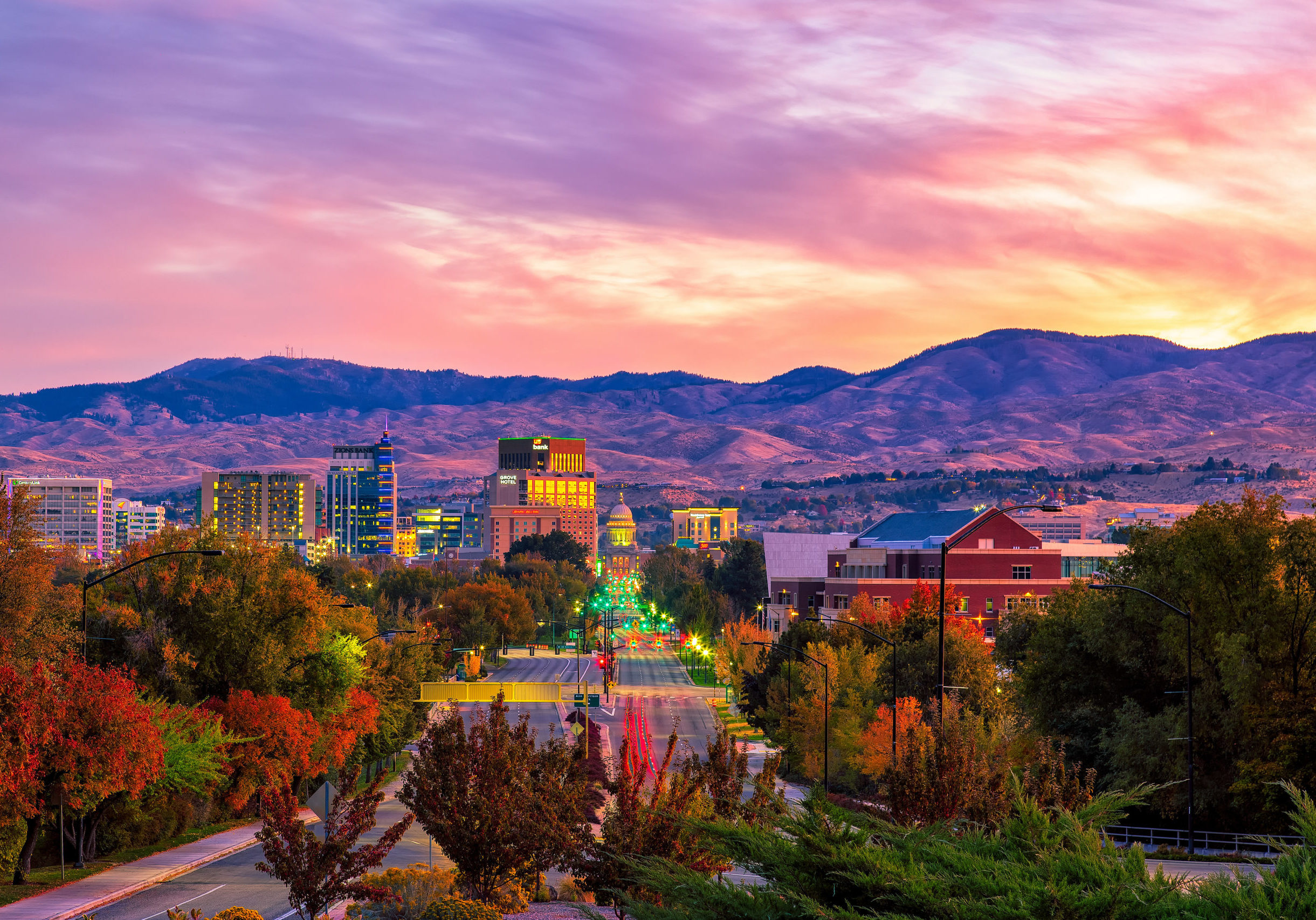 Boise Idaho Skyline